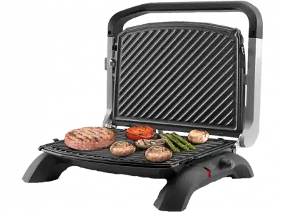 Grill - Taurus Grill&Co Plus, Potencia 1800W, 2 en 1 grill y plancha, Capa Antiadherente, Placas desmontables