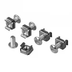 Kimex Kit de 50 Tornillos para Armarios Rack de 19" Cabezal Torx