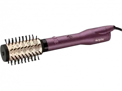 Moldeador - Babyliss Big Hair Dual, 650W, Tecnología de iones, Cable 2.5 m, Granate