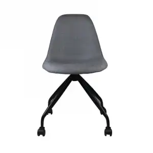 Thinia Home Basic Silla de Oficina Ruedas Gris