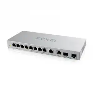 Zyxel XGS1010-12 Switch 8 Puertos RJ45 Gigabit + 2 Puertos 2.5G + 10GbE SFP+