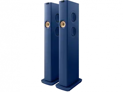 Altavoz de suelo - KEF LS60 Wireless, Set 2, Wi-Fi, 1400W, 111dB, 31Hz-24kHz (±3dB), Cobalt Blue