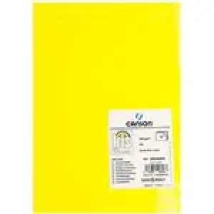 Cartulina A4 Canson Guarro Iris 185 g amarillo canario - 15 hojas