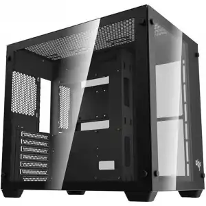 darkFlash C285 Midi Tower Cristal Templado USB 3.0 Negra