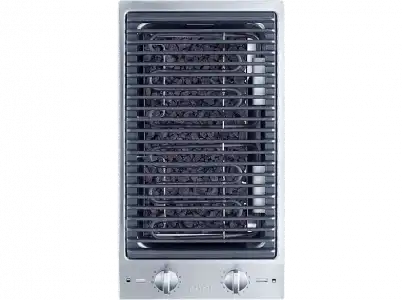 Encimera - Miele CS1312BG Grill, 2 Zonas, Control por mandos, Eléctrico, Inox