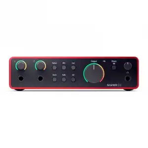 Focusrite Scarlett 2i2 4th Gen Interface De Audio