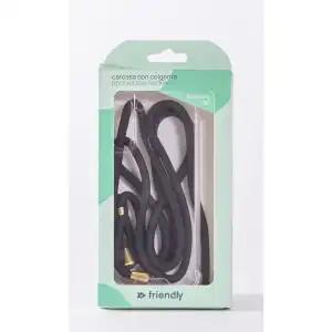 Friendly License - Carcasa Colgador Black Para Samsung S21 FR