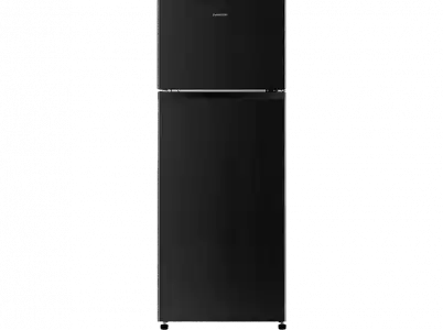 Frigorífico dos puertas - Infiniton FG-228N, Cíclico, 144 cm, 206 l, Inox Negro