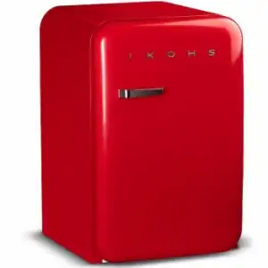 Frigorífico Ikohs A+ Retro Fridge 83,5 - Rojo