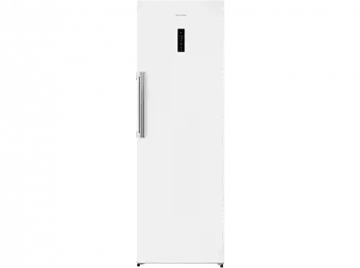 Frigorífico una puerta - Hisense RL481N4BWE, Total No Frost, 185.5 cm, 370 l, Multi Air Flow, Puerta reversible, Blanco