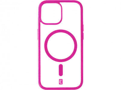 Funda - CellularLine POPMAGIPH15F, Para Apple iPhone 15, Trasera, TPU, MagSafe, Rosa