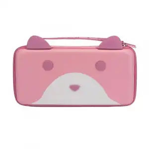 Funda Tanooki Orejas Rosa Nintendo Switch