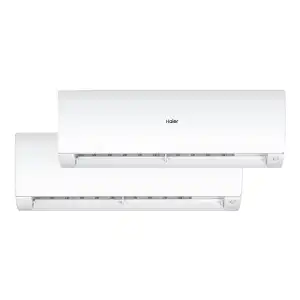 Haier - Aire Acondicionado Multisplit 2x1 Inverter Con 2.236 Frig/h + 3.010 Frig/h Flexis - 25+35 LUVi