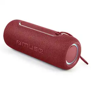 Muse - Altavoz portátil Bluetooth Muse M-780 BTR Rojo.