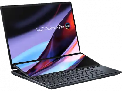 Portátil - ASUS ZenBook Pro 14 Duo OLED UX8402VV-P1025W, 14.5" WQXGA+, Intel® Core™ i7-13700H, 16GB RAM, 512GB SSD, GeForce RTX™ 4060, Windows 11 Home