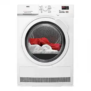 AEG - Secadora AEG 8 kg Condensación, Bomba de calor, AbsoluteCare - T8DBK861.