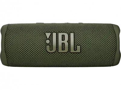 Altavoz inalámbrico - JBL Flip 6, Resistente al agua, RMS 10 W , Bluetooth, Hasta 12 h, Verde