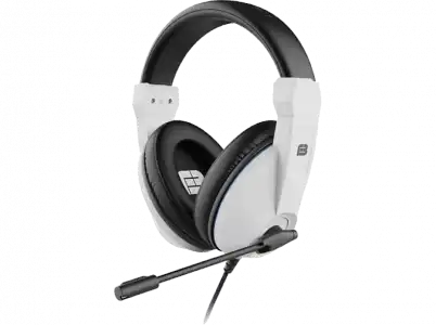 Auriculares gaming - Ardistel Blackfire BFX-GXR, Con cable, Para PS5 y PS4, micrófono, Blanco