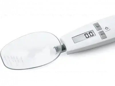 Balanza de cocina - Soehnle Cooking Star, Capacidad 0.5 kg, LCD, Blanco