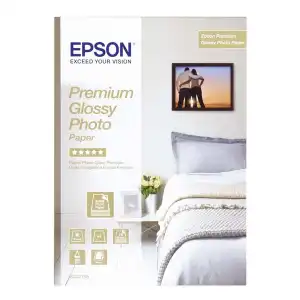 Epson - Papel Epson fotográfico Premium Glossy A4 255g 15 hojas.