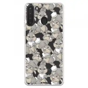 Funda Para Samsung Galaxy A21 Oficial De Disney Tambor Patrones - Bambi