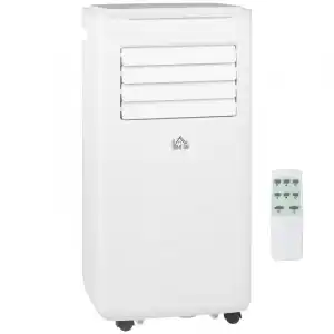 Homcom 823-044V91WT Aire Acondicionado Portátil 9000 BTU Blanco