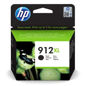 HP - Cartucho De Tinta Original 912 XL Negro (3YL84AE)