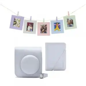 Kit accesorios Fujifilm para Instax Mini 12 Blanco