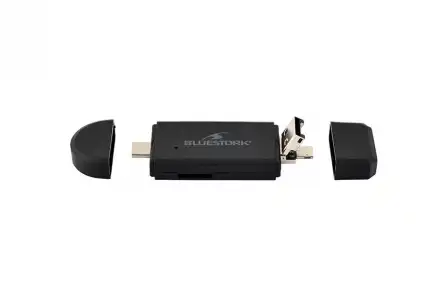 Lector de tarjetas BLUESTORK Universal 3en1