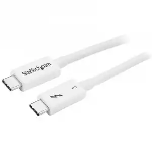 Startech TBLT34MM50CW Cable Thunderbolt 3 USB-C Macho/Macho 50cm Blanco