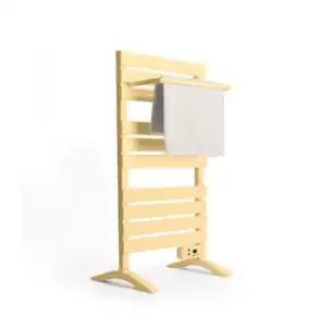 Toallero Eléctrico De Suelo O Pared - Amarillo Pastel - Warm Towel 500w