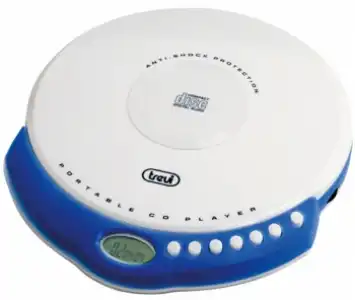 Trevi Cmp 498 Reproductor De Cd Portátil Azul, Blanco