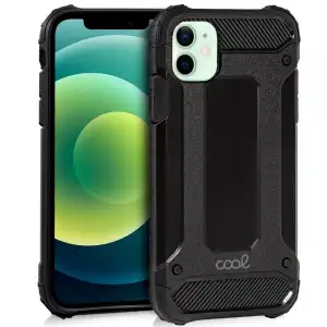 Cool Funda Hard Case Negra para iPhone 12 / 12 Pro