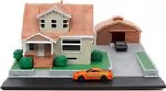 Diorama Jada Fast And Furious Casa y garaje de Toretto