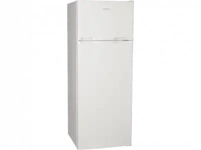 Frigorífico dos puertas - Jocel JF206, 206 l, Cíclico, 142.6 cm, Estantes de cristal, Gas R600a, Blanco