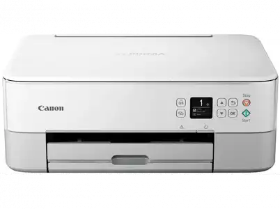 Impresora multifunción - Canon Pixma TS5351, USB, Wi-Fi, Pantalla OLED, App Print, Blanco