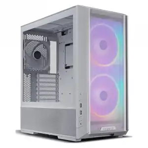 Lian-Li Lancool 216 RGB Midi Tower Cristal Templado USB-C Blanca