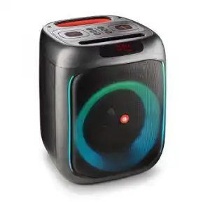 Ngs Wild Swag: Altavoz Portátil De 80w Con Autonomía De 10h Y Luces Led.