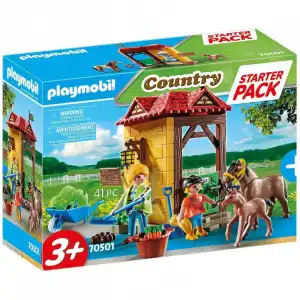 Playmobil Country: Starter Pack Granja de Caballos
