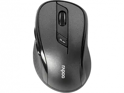 Ratón inalámbrico - Rapoo M500 Silent, Inalámbrico, Bluetooth, 1600 PPP, Negro