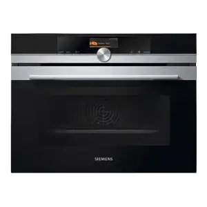 Siemens - Horno Multifunción Microondas Y Sistema De Limpieza Pirolítico+Hidrolítico - CM676G0S1