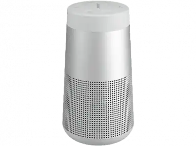 Altavoz inalámbrico - Bose SoundLink Revolve II, 13 h, Asistente de Google, Siri, Bluetooth, IP55, Plata