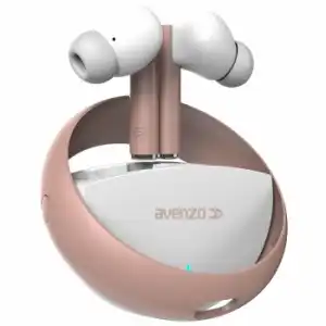 Auriculares Inalámbricos Avenzo TWS AV-TW5012W Blanco/Rosa