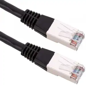 BeMatik Cable de Red FTP RJ45 Cat.6 2m Negro