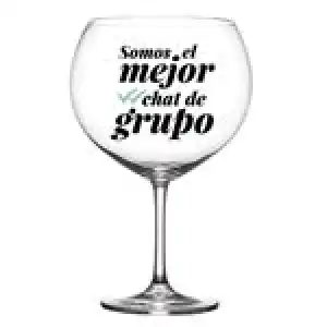Copa para gin-tonic Tantanfan La Vecina Rubia - El mejor chat de grupo