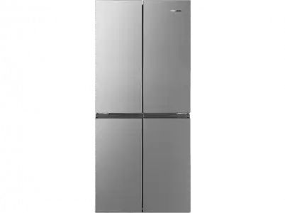 Frigorífico americano - Hisense RQ563N4SI2, No Frost, 182 cm, 432 l, Independiente, Metal Cooling, 40 dB, Inox