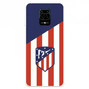 Fundas Licencia Oficial del Atleti Escudo Fondo Atletico para Xiaomi Redmi Note 9S