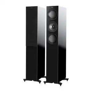 KEF - Altavoz De Columna R5 Negro (2 Unidades)
