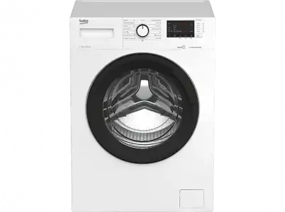 Lavadora carga frontal - Beko WTA 9712 XSWR, 9 kg, 1400 rpm, 15 Programas, Blanco