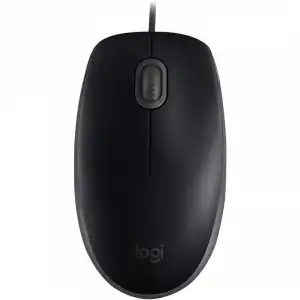 Logitech B110 Silent Ratón USB 1000 DPI Negro